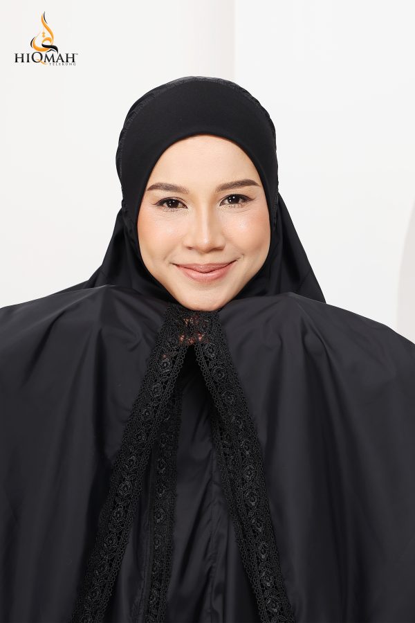 NUR TRAVELITE 2.0 ELEGANT BORDER LACE BLACK (NORMAL SIZE) - Image 5