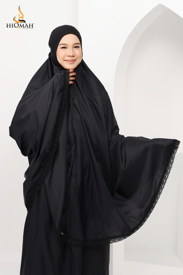 NUR TRAVELITE 2.0 ELEGANT BORDER LACE BLACK (NORMAL SIZE) - Image 9