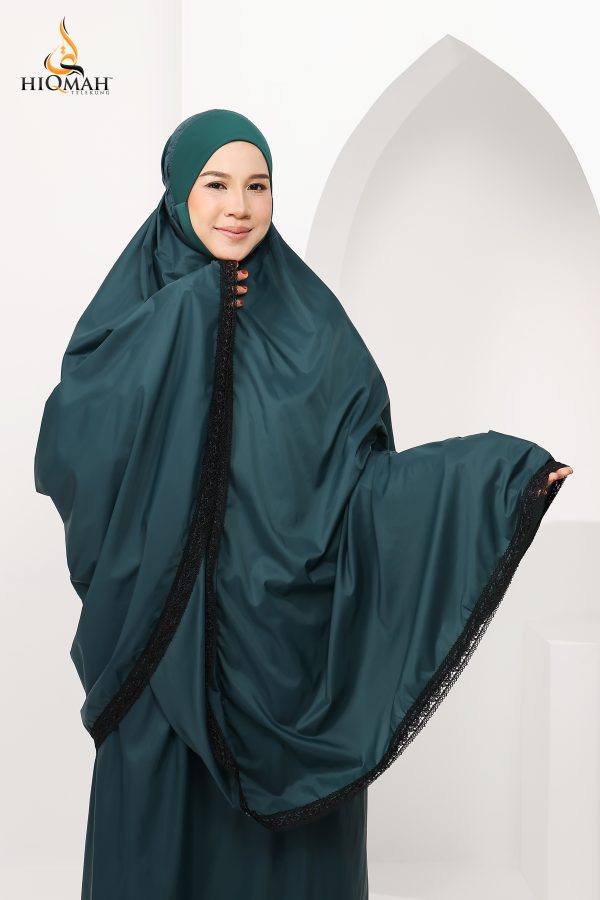 NUR TRAVELITE 2.0 ELEGANT BORDER LACE DARK TEAL (NORMAL SIZE) - Image 6
