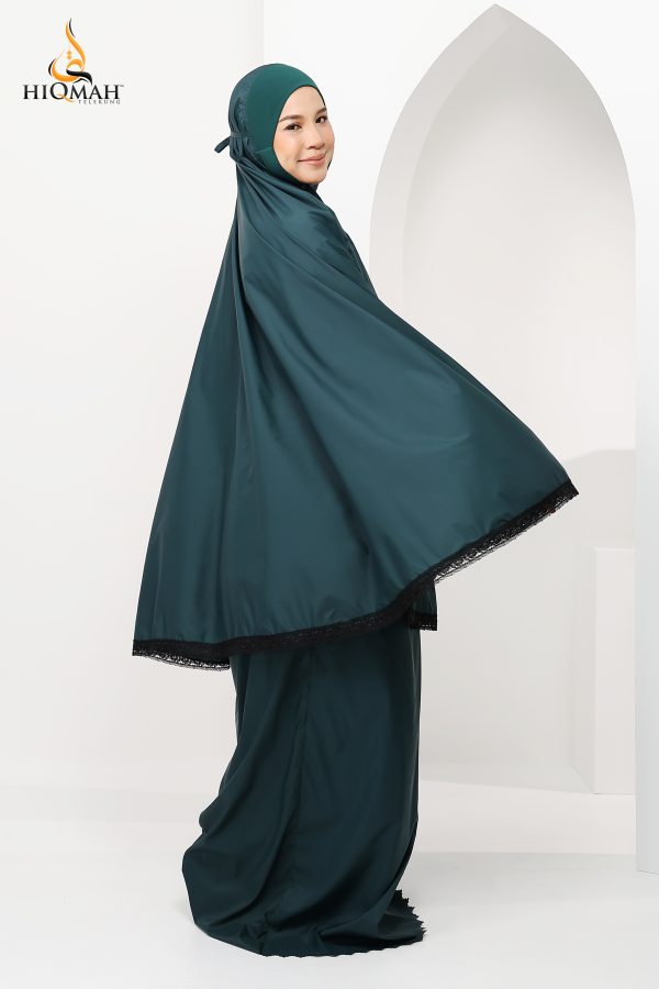NUR TRAVELITE 2.0 ELEGANT BORDER LACE DARK TEAL (NORMAL SIZE) - Image 8