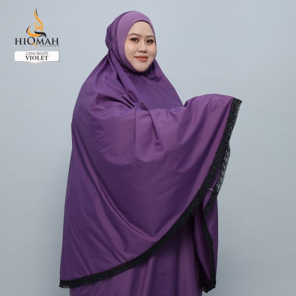 NUR TRAVELITE 2.0 ELEGANT BORDER LACE VIOLET (PLUSSIZE) - Image 7