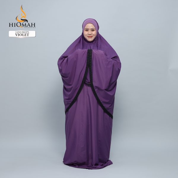 NUR TRAVELITE 2.0 ELEGANT BORDER LACE VIOLET (PLUSSIZE) - Image 11