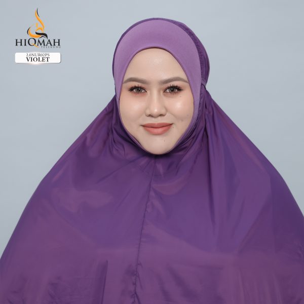 NUR TRAVELITE 2.0 ELEGANT BORDER LACE VIOLET (PLUSSIZE) - Image 8