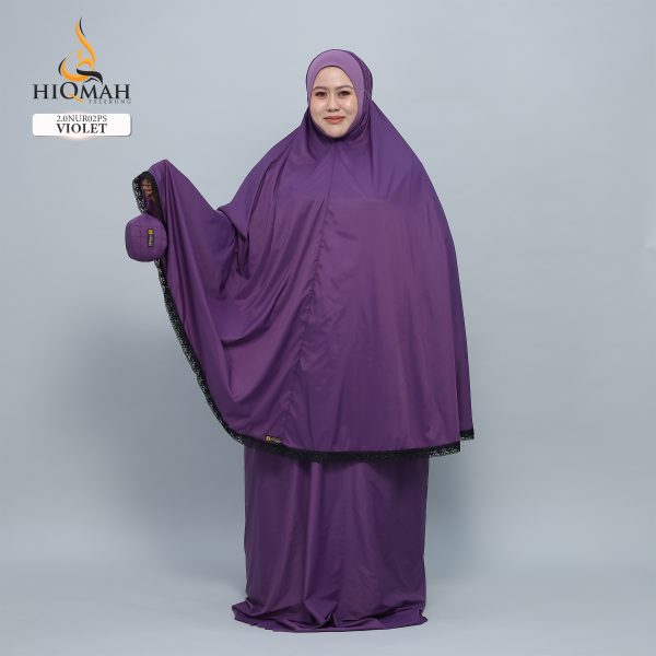 NUR TRAVELITE 2.0 ELEGANT BORDER LACE VIOLET (PLUSSIZE) - Image 12