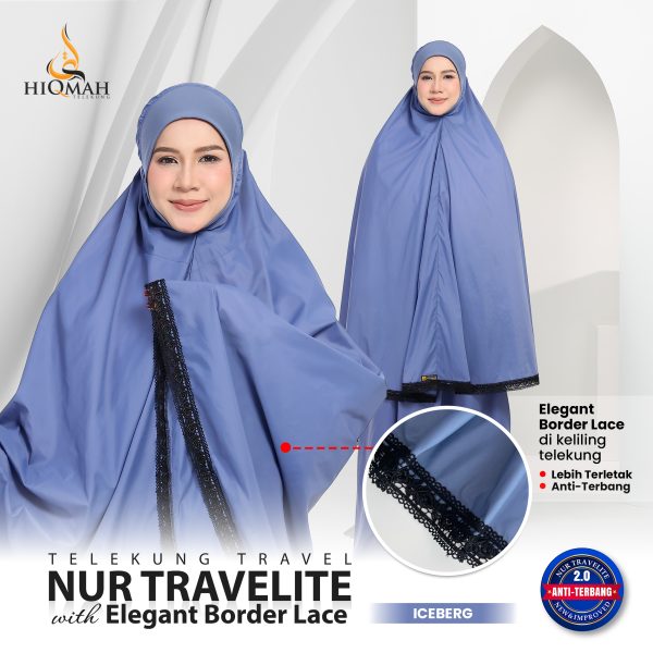NUR TRAVELITE 2.0 ELEGANT BORDER LACE ICEBERG (NORMAL SIZE) - Image 5