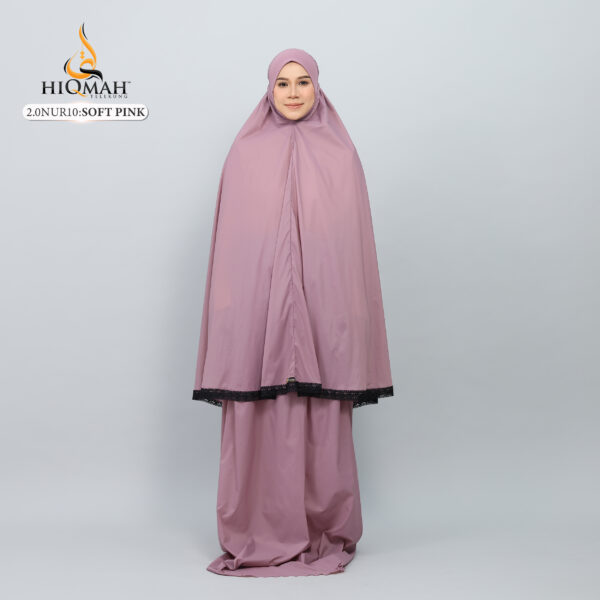 NUR TRAVELITE 2.0 ELEGANT BORDER LACE - SOFT PINK (NORMAL SIZE) - Image 9