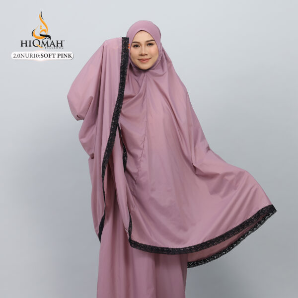 NUR TRAVELITE 2.0 ELEGANT BORDER LACE - SOFT PINK (NORMAL SIZE) - Image 6