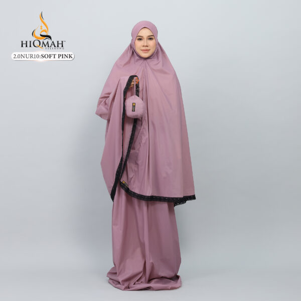 NUR TRAVELITE 2.0 ELEGANT BORDER LACE - SOFT PINK (NORMAL SIZE) - Image 3