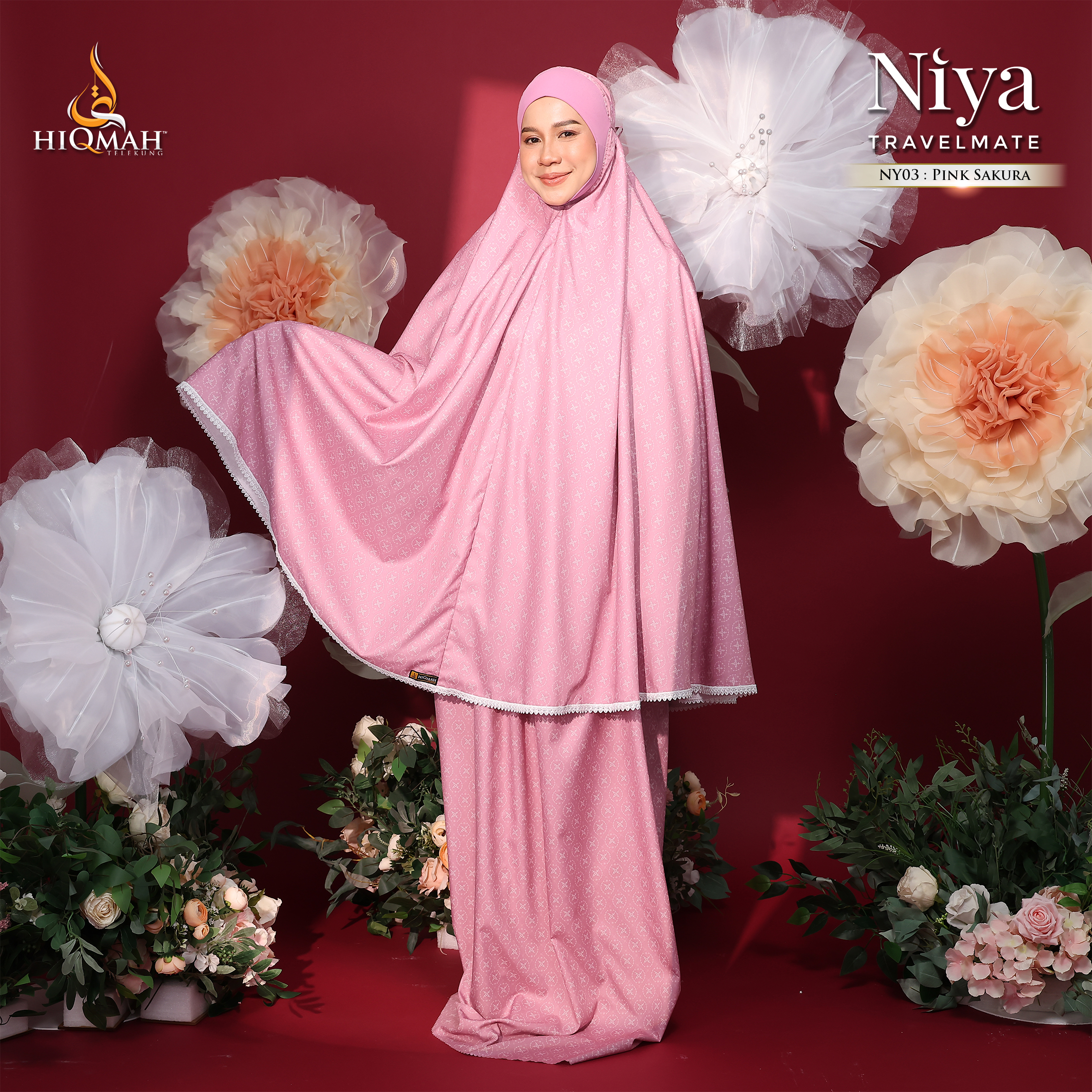 NIYA TRAVELMATE SERIES - PINK SAKURA