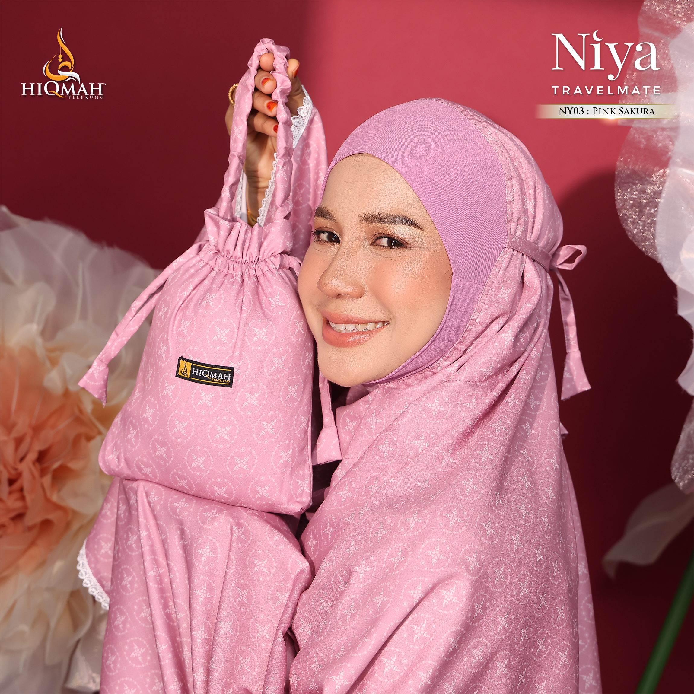 NIYA TRAVELMATE SERIES - PINK SAKURA - Image 4