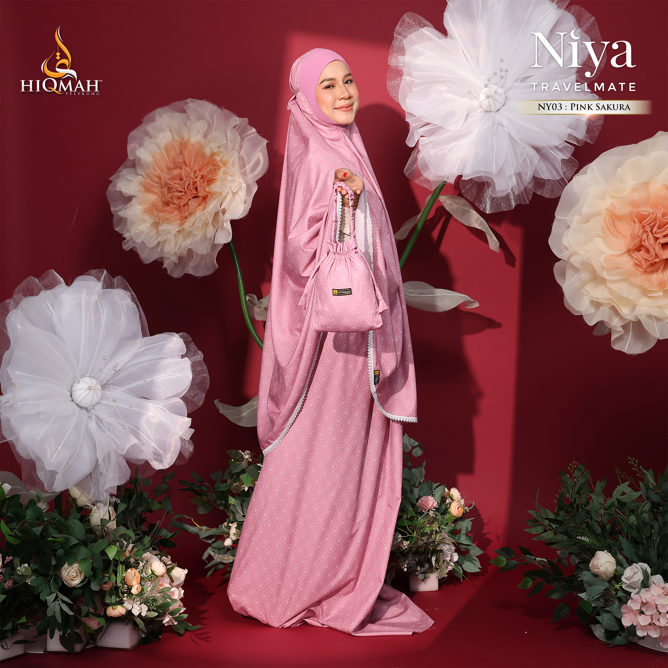 NIYA TRAVELMATE SERIES - PINK SAKURA - Image 5