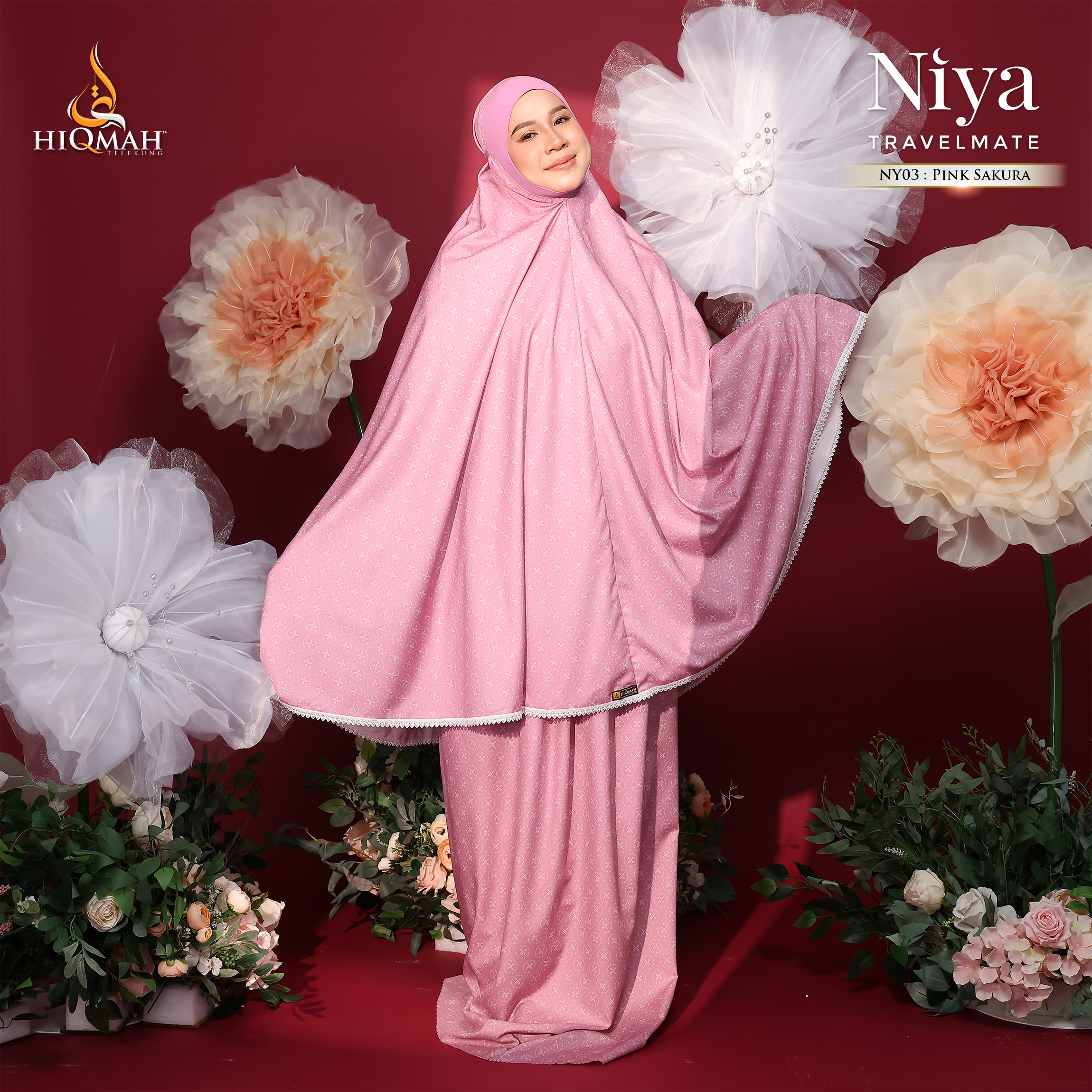 NIYA TRAVELMATE SERIES - PINK SAKURA - Image 8
